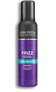 Front - John Frieda Curl Mousse (185x300), Png Download