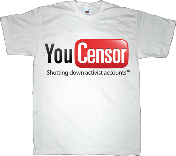 Youtube Censorship Activism Useless Politics Freedom - Cmyk T Shirt Design (567x503), Png Download