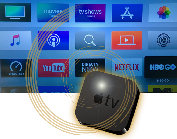 Apple Tv Streaming On Fairlawngig - Apple Tv 4k (700x552), Png Download