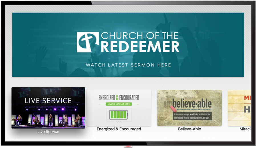 Mycor Tv Appletv Home - Television (1000x585), Png Download