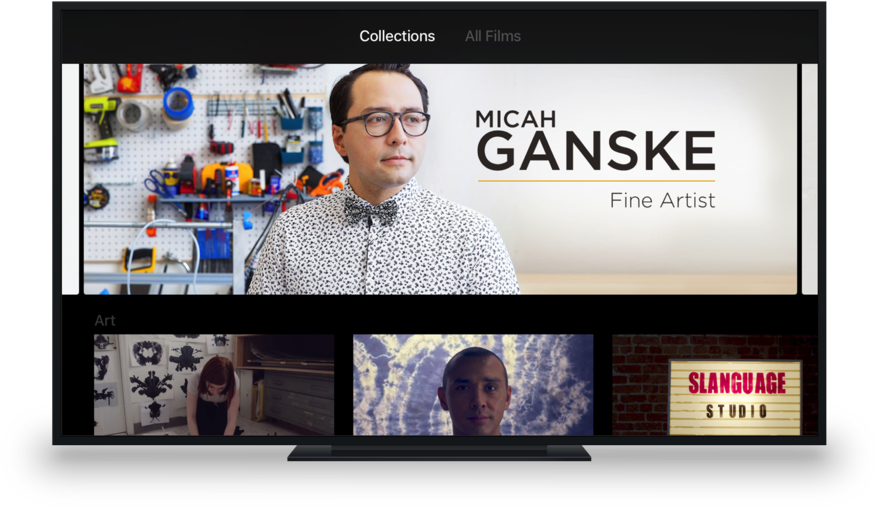 Work Distinct Tv Home-transv1 - Online Advertising (1000x577), Png Download