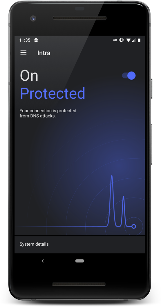 Alphabet's Jigsaw Introduces Intra, A Security App - Smartphone (570x1054), Png Download
