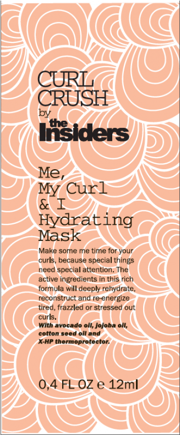 Sample Curl Crush Me, My Curl & I Hydrating Mask - Mask (600x860), Png Download