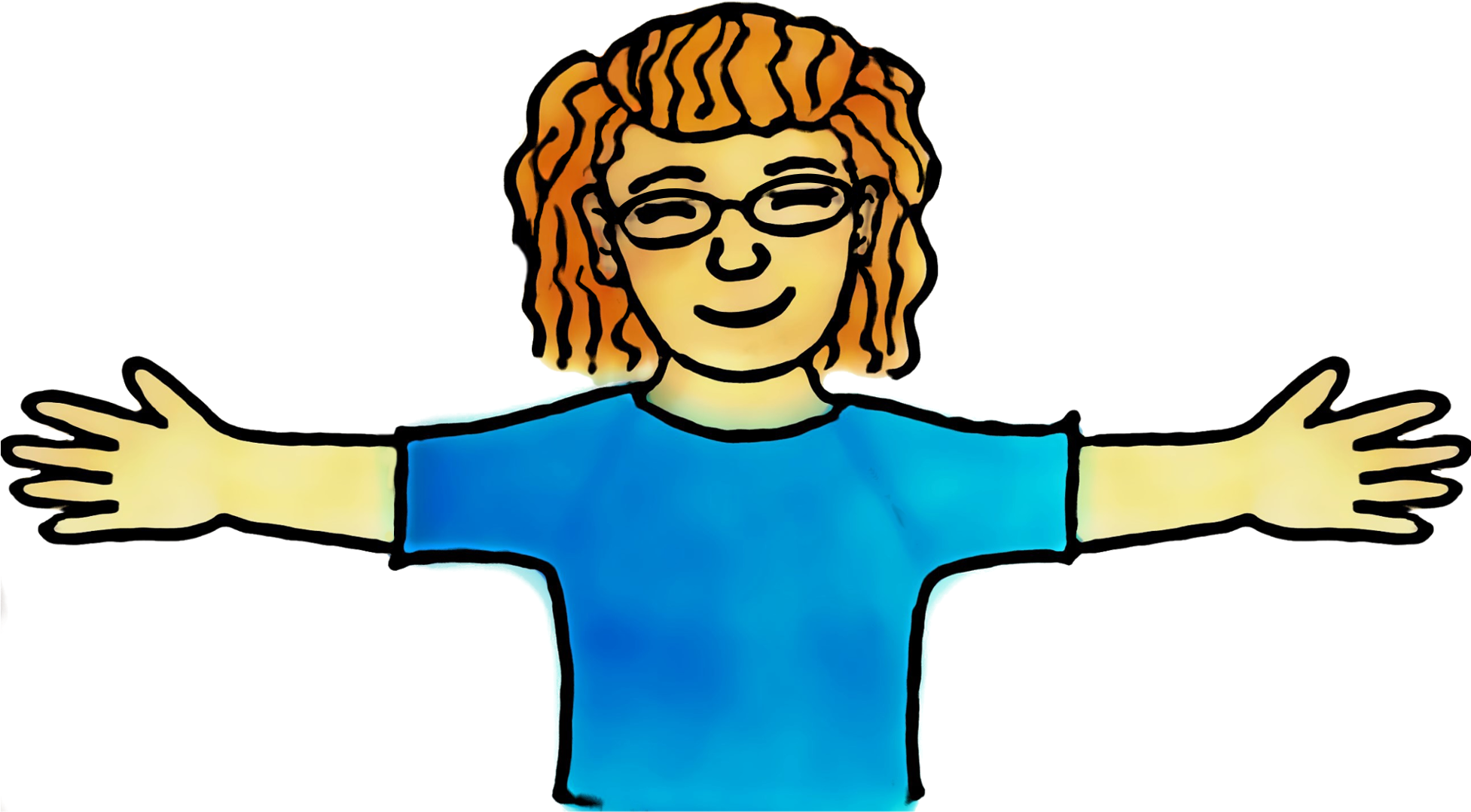 What Do You Think This Cartoon Version Of Myself Started - Disability (2216x1447), Png Download