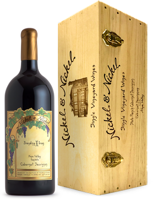 2015 Nickel & Nickel Branding Iron Cabernet Sauvignon - Martin Stelling Vineyard Cabernet Sauvignon, Napa Valley (306x405), Png Download