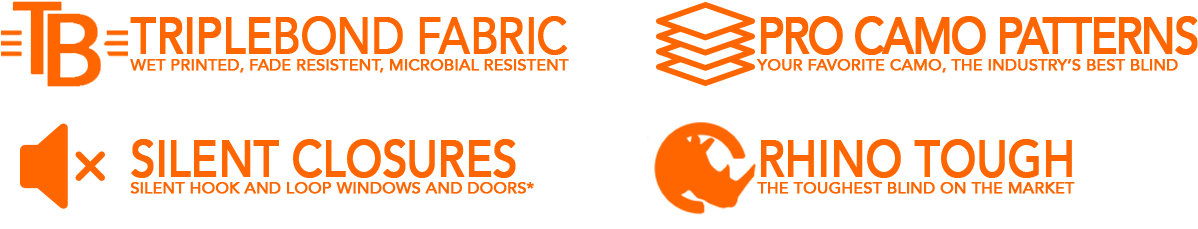 Rhino Blinds Are A Favorite Hunting Blind For Everyday, - Graphic Design (1200x253), Png Download