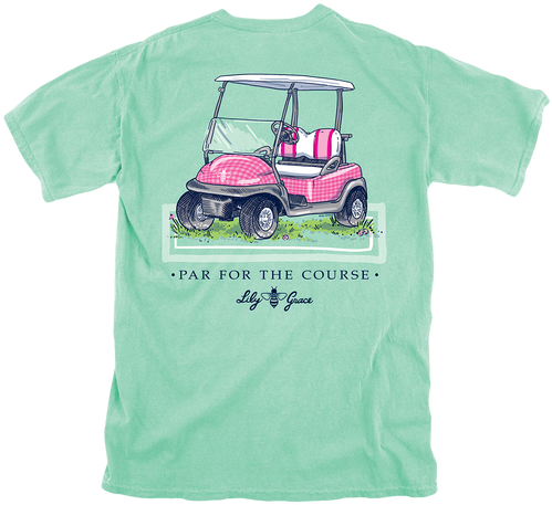 Pink Golf Cart - Fripp & Folly Truck And Boat Blue Jean (500x500), Png Download