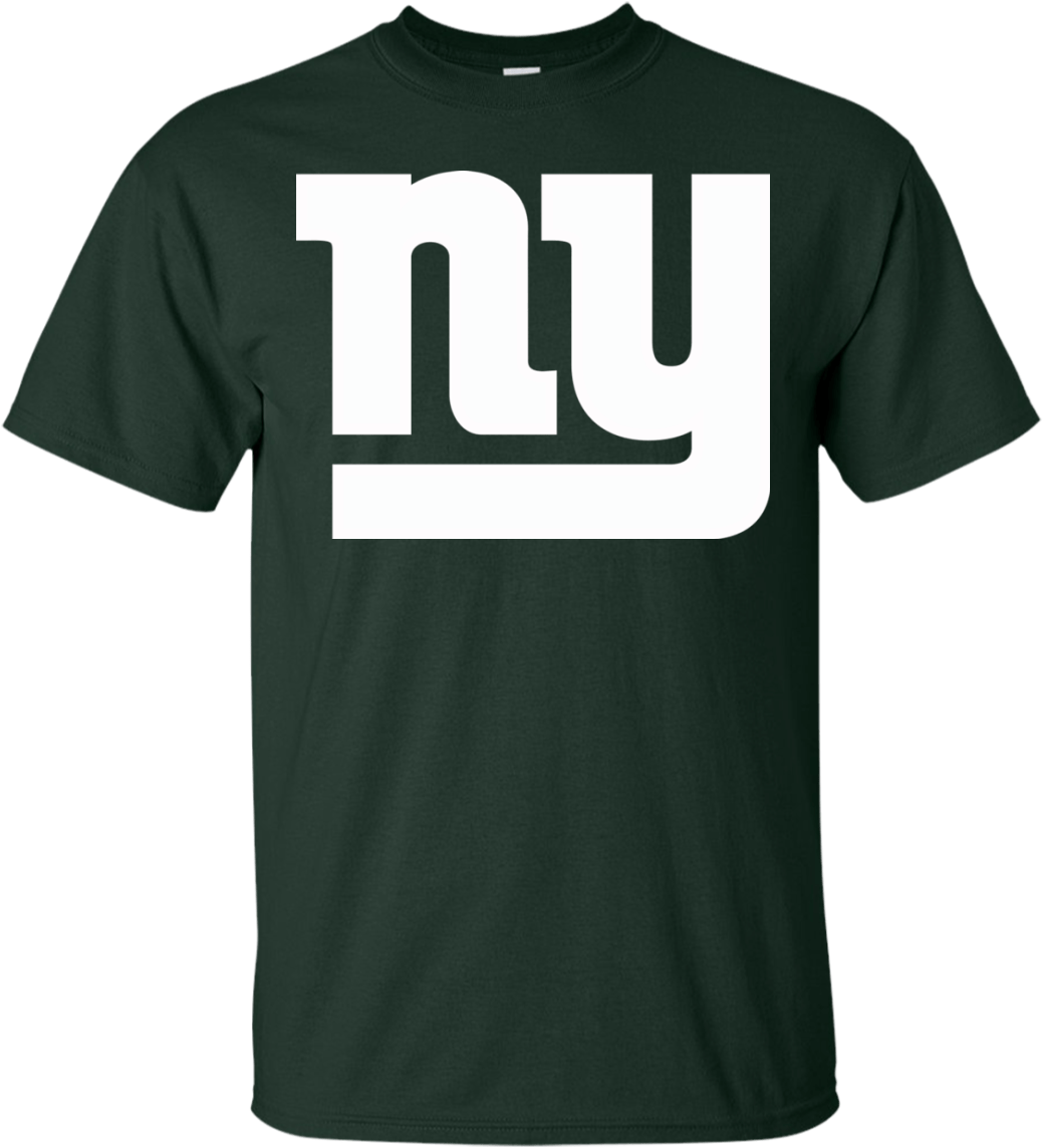 New York Giants Ny Giants Logo Football Men's T-shirt - Nfl History Of The New York Giants (1155x1155), Png Download