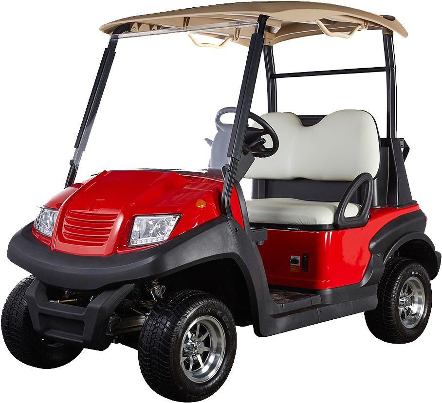 2 Seats Golf Cart Eg202ak - Eg202ak (1354x903), Png Download