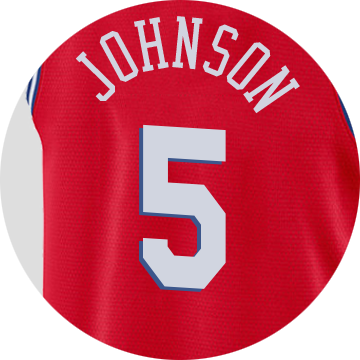 Philadelphia 76ers Amir Johnson - Jersey Jordan Bulls (360x360), Png Download