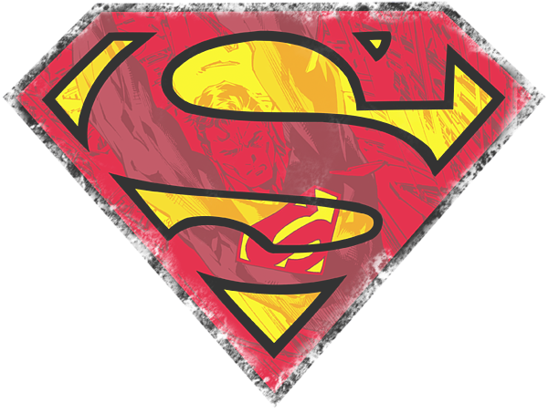 Superman Shield Png For Kids - Vector Superman Logo Png (600x453), Png Download