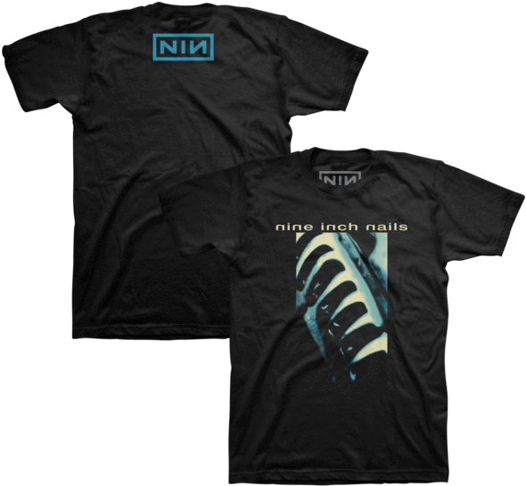 Nine Inch Nails Uk - Queens Of The Stone Age Tour T Shirt (600x600), Png Download