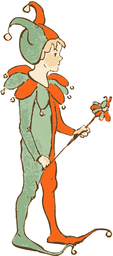 How To Set Use Jester Child Clipart (417x900), Png Download
