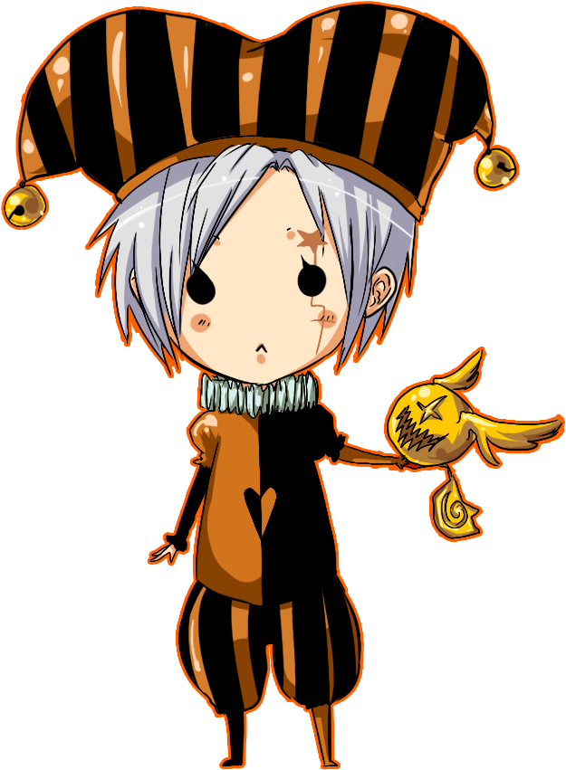 More Like Jester's Hat By M-shisaru - Шут Аниме (700x900), Png Download