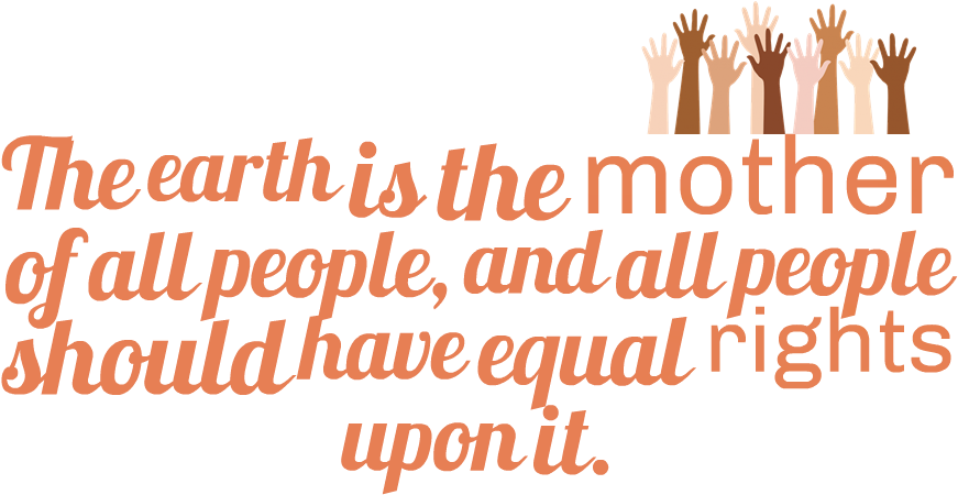 Equality Quotes Free Png Image - Heben Sie Ihre Hand Für Single-zahler Rundes Keramik (889x468), Png Download