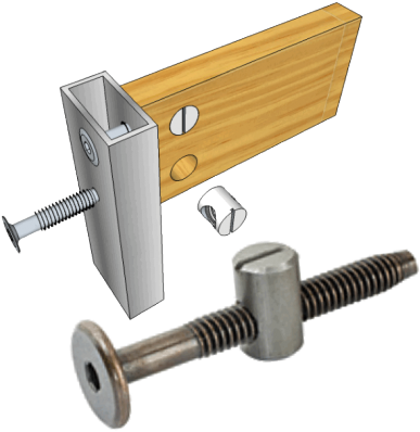 Crossdowels - Rockler Cross Dowels 8 Pack (400x413), Png Download