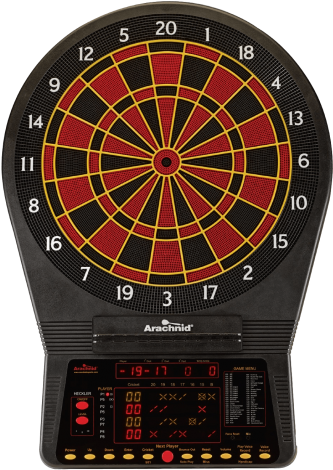 Arachnid Cricket Pro 900 Talking Dart Board - Arachnid Cricket Pro 800 Electronic Dart Board (366x487), Png Download