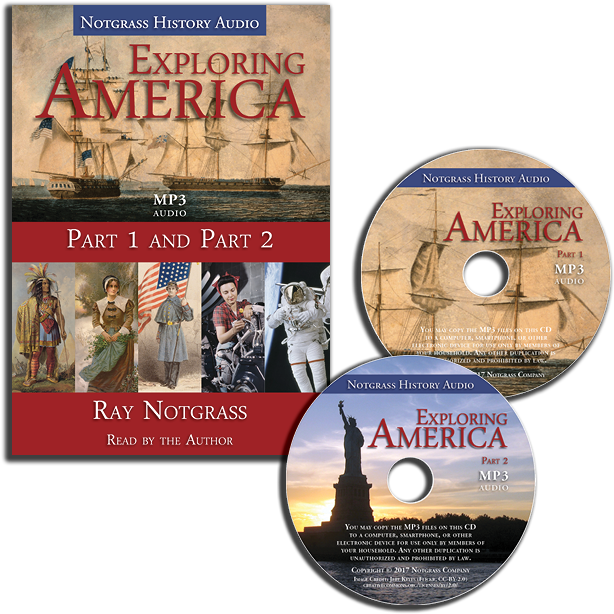 Exploring America Audio Supplement - Exploring America: American History, English, And Bible (800x800), Png Download