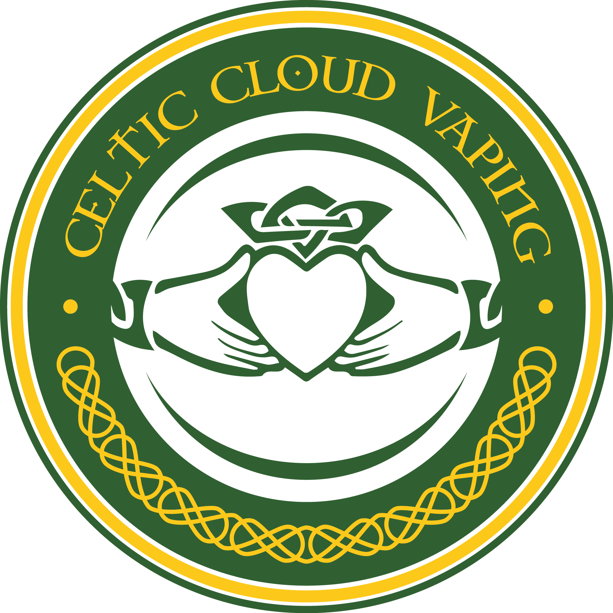 Celtic Cloud Vaping - Claddagh Ring Sterling Silver, Silver Wedding Band,irish (2094x2094), Png Download