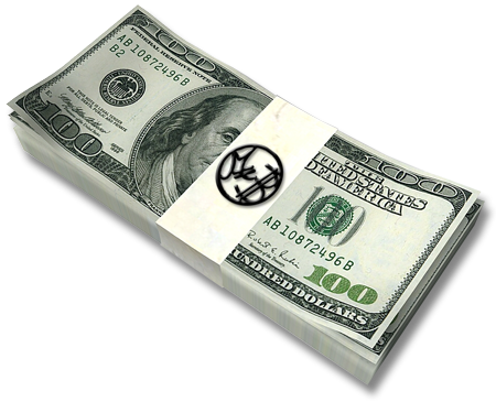 Pixel Art Money Png (450x365), Png Download