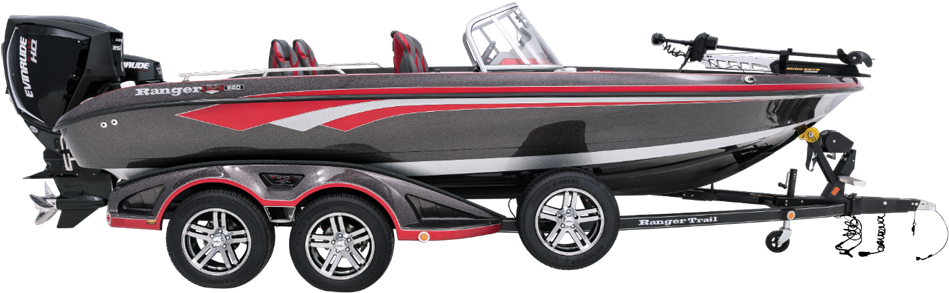 Boats & Personal Watercraft - Bass Boat (1000x465), Png Download
