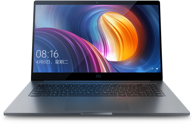Alongside The Mi Max 2, Xiaomi Also Unveiled The Mi - Xiaomi Mi Notebook Pro Laptop 15.6 Inch I7-8550u 8gb (1024x768), Png Download