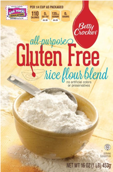 Bettcrock - Betty Crocker Gluten Free Flour Mix (380x400), Png Download