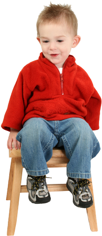 Download Kid On The Chair - Boy Sitting On Chair Png PNG Image with No  Background 