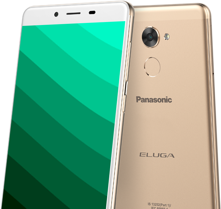 Panasonic Eluga Mark 2 Smartphones - Panasonic Mobile Fingerprint (819x749), Png Download