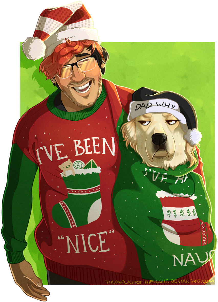 Oucastsucksatdrawing @outcastdraws - Markiplier (900x1200), Png Download