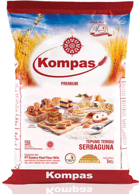Kompas 1 Kg - Gerbang (500x667), Png Download