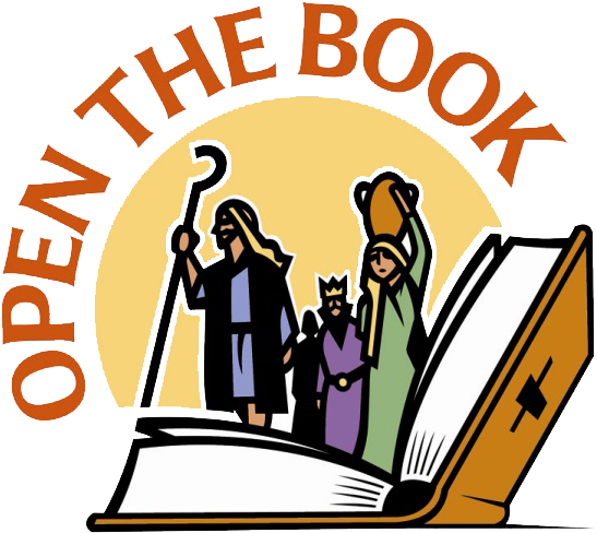 Stories Clipart Opened Book - Open The Book (626x620), Png Download