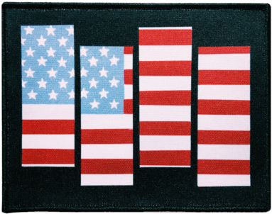 American Black Flag Patch - Flag (600x600), Png Download