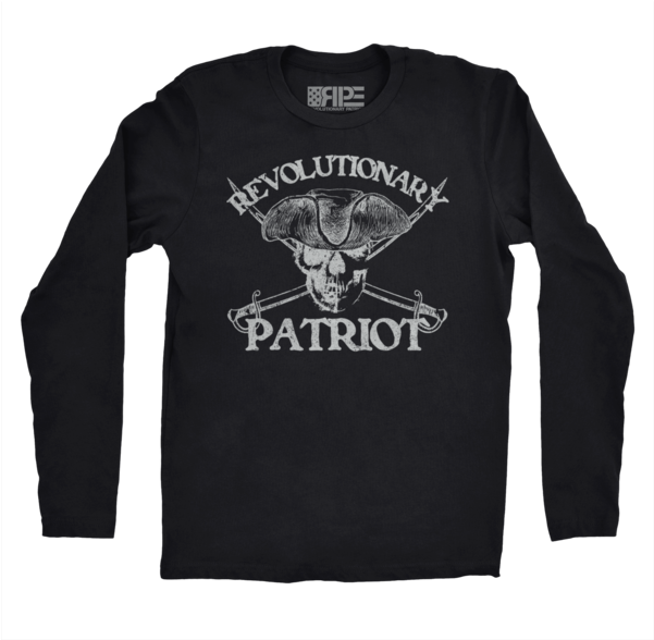 Black Flag Long Sleeve - Long-sleeved T-shirt (600x600), Png Download