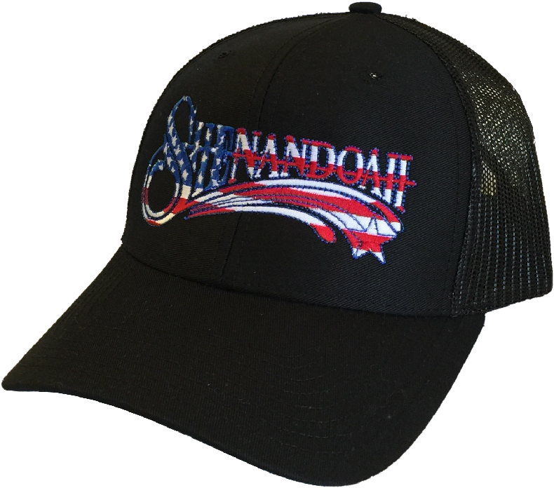 Shenandoah Black Flag Ballcap - Baseball Cap (800x800), Png Download