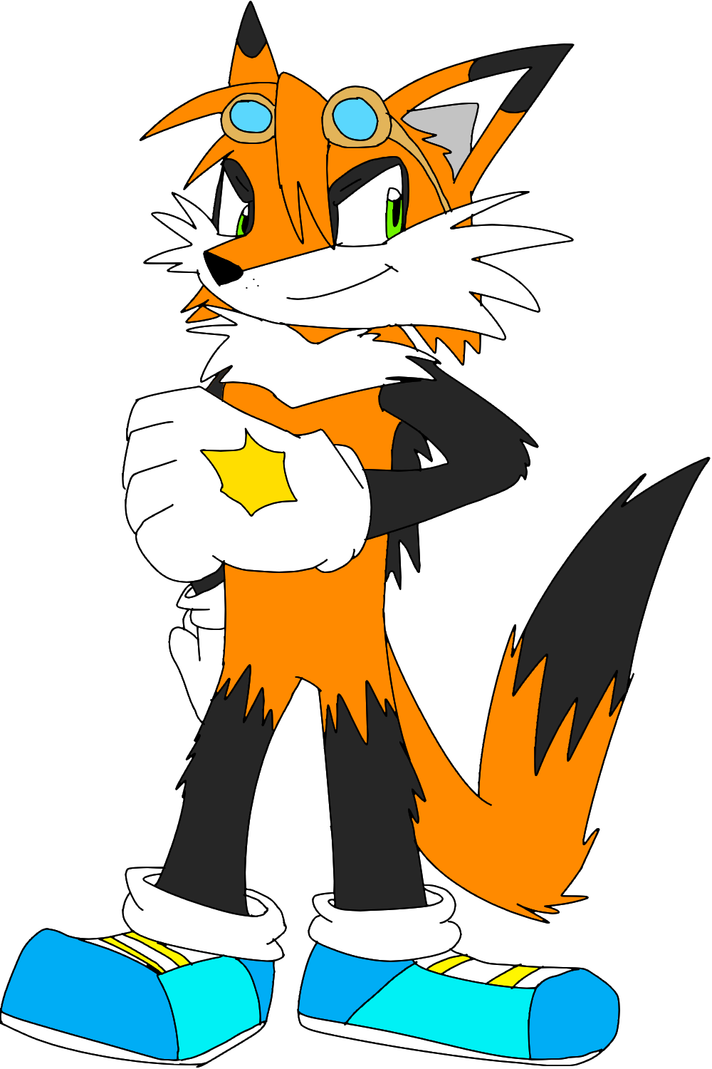 Maned Wolf - Maned Wolf Sonic (1000x1500), Png Download