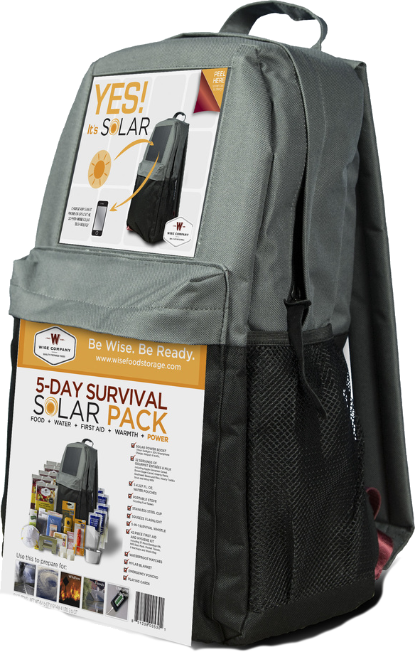 Backpack Trans - Solar Survival Backpack (584x917), Png Download