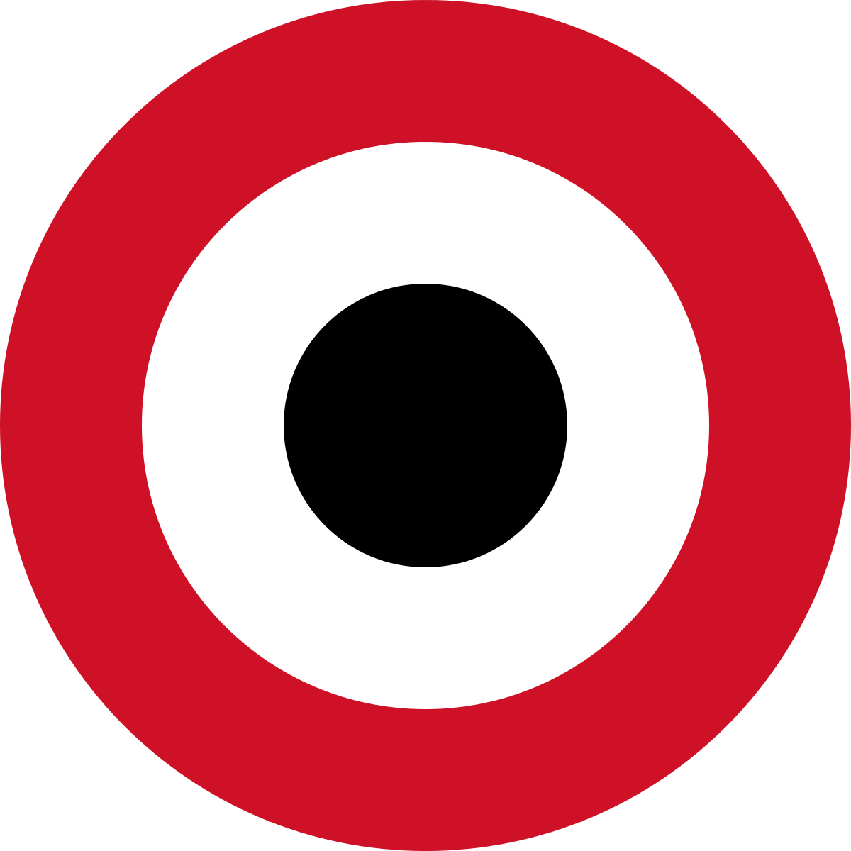 The Company Said The Decision To Close A Target Store - Libyan Air Force Roundel (1200x1200), Png Download