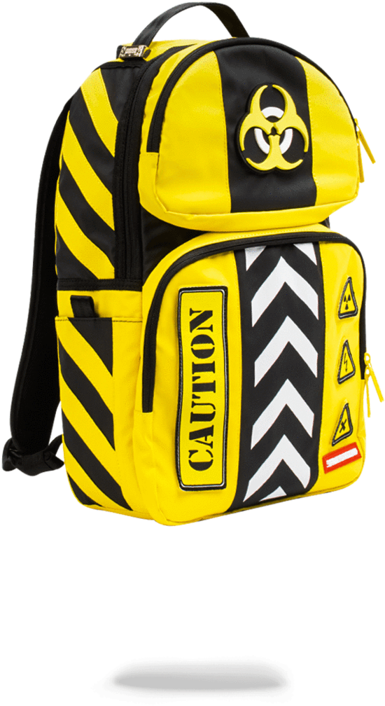 Sprayground Biohazard Trooper Backpack Sprayground - Sprayground Biohazard Trooper (900x1148), Png Download