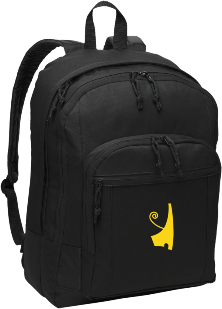 Negash Embroidered Gold Crown Backpack - Port Authority Bg204 Basic Backpack 44 Twilight Blue (1024x1024), Png Download