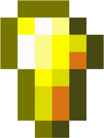 Golden Nugget Studio - Golden Nugget Png Minecraft (400x400), Png Download