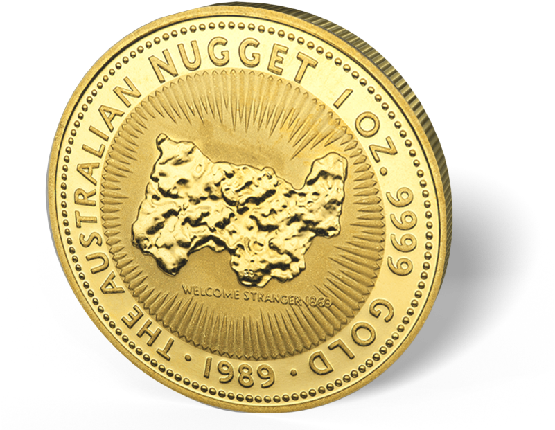 Picture Of 1 Oz Australian Gold Nugget - Australian Gold Nugget (800x650), Png Download