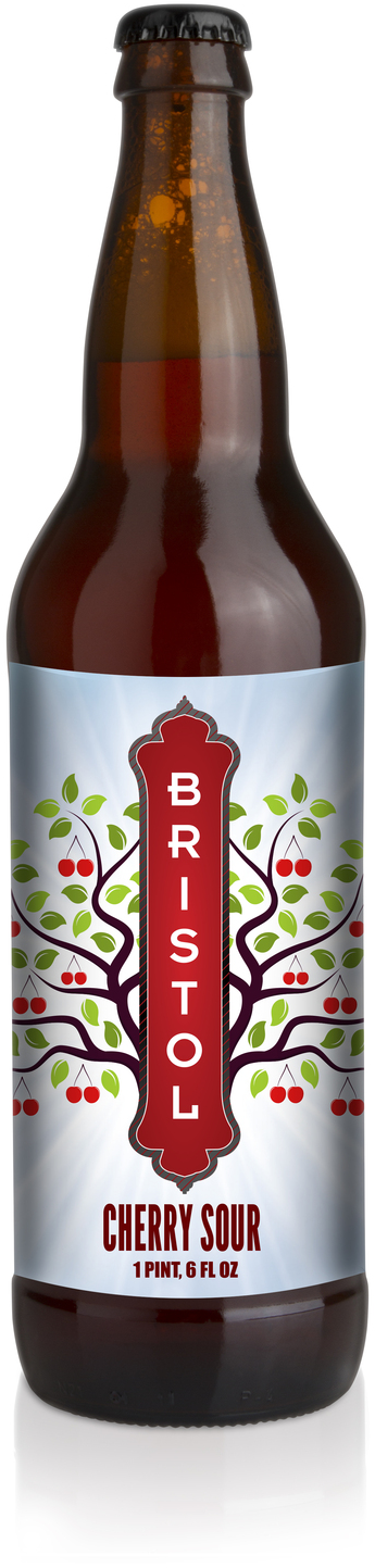 Bristol's Cherry Sour - Modern Times Fruitlands Beer - 22 Fl Oz Bottle (971x1500), Png Download