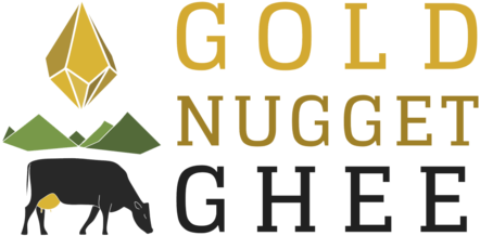 Gold Nugget Ghee - Gold Nugget Logo (500x345), Png Download