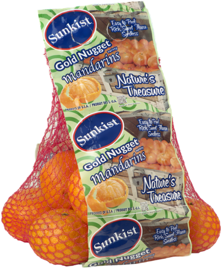 Sunkist Gold Nugget Mandarins Variety - 48 Oz Total (600x600), Png Download