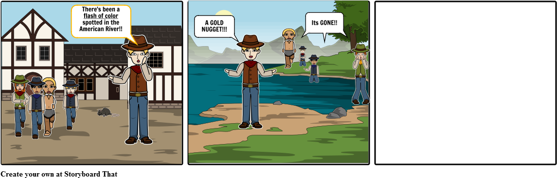 Gold Rush Comix - Cartoon (1164x385), Png Download