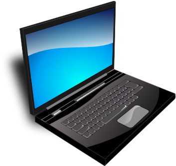 Laptop - Clip Art Laptop Apple (400x337), Png Download