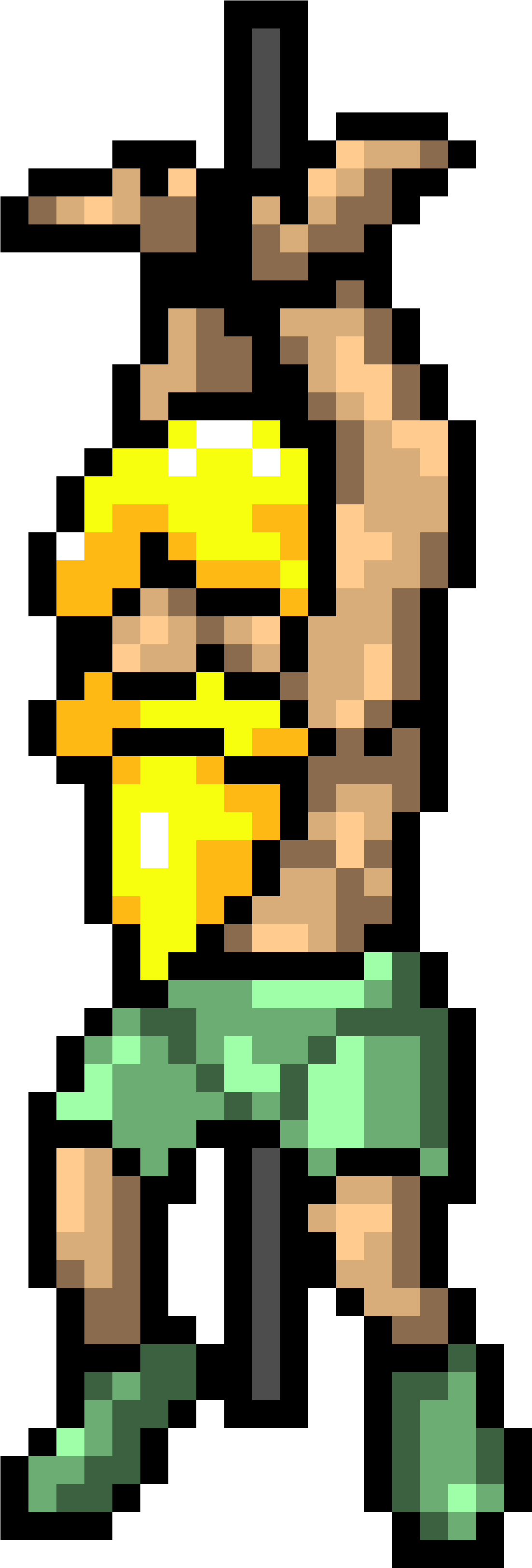 Prisoner Metal Slug - Pixel Art Metal Slug (1334x3422), Png Download