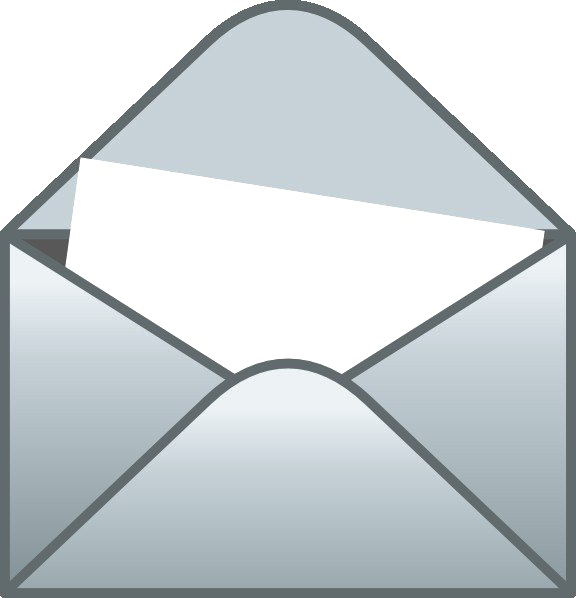 Envelope Mail Png Transparent Image - Envelope Clipart (576x598), Png Download