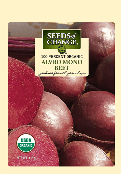 Organic Alvro Mono Beet Seeds - Detroit (573x573), Png Download